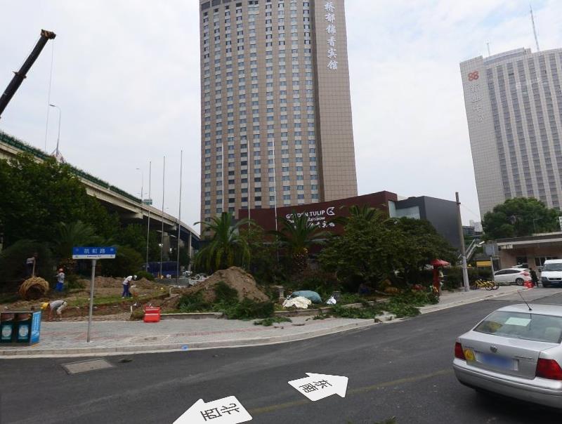 虹橋郁錦香酒店入口